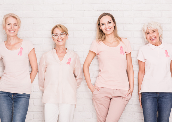 Mammography_women_photo Smiling women of different ages encouraging mammograms for breast cancer screening